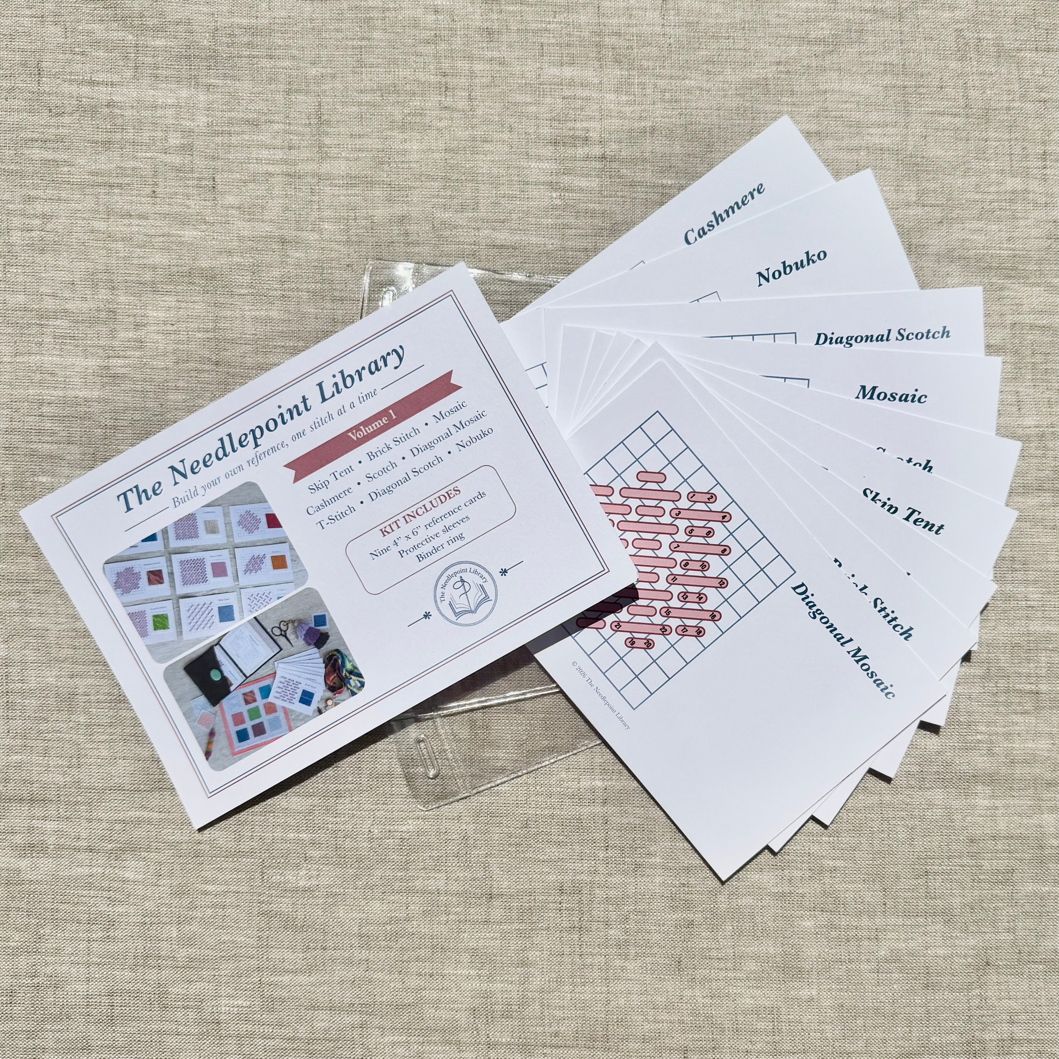Stitch Library Volume 1 - Reference Card Collection