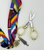 Multi Colored Stitching Scarf