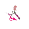 Pink Scissors Fob