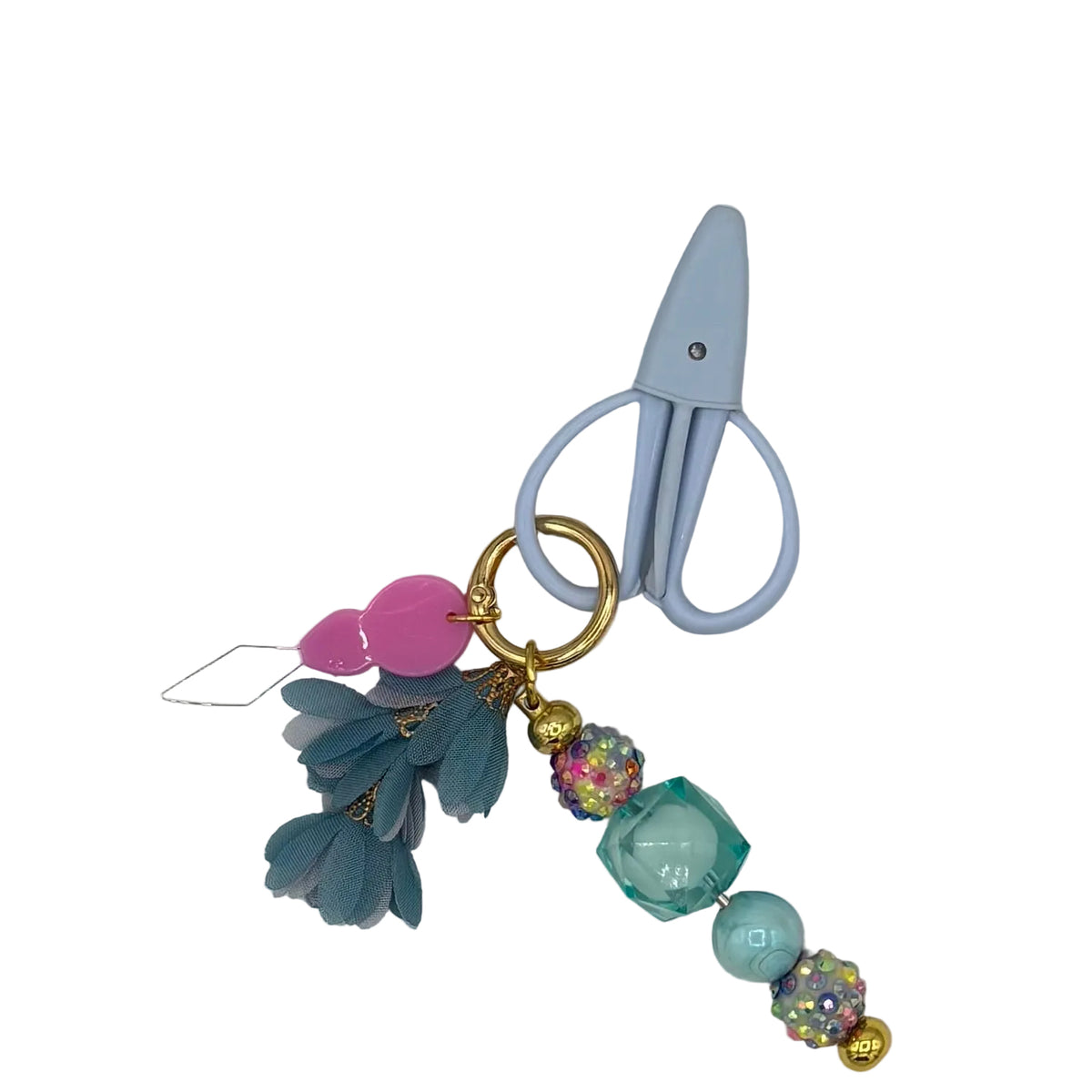 Aqua Scissors Fob
