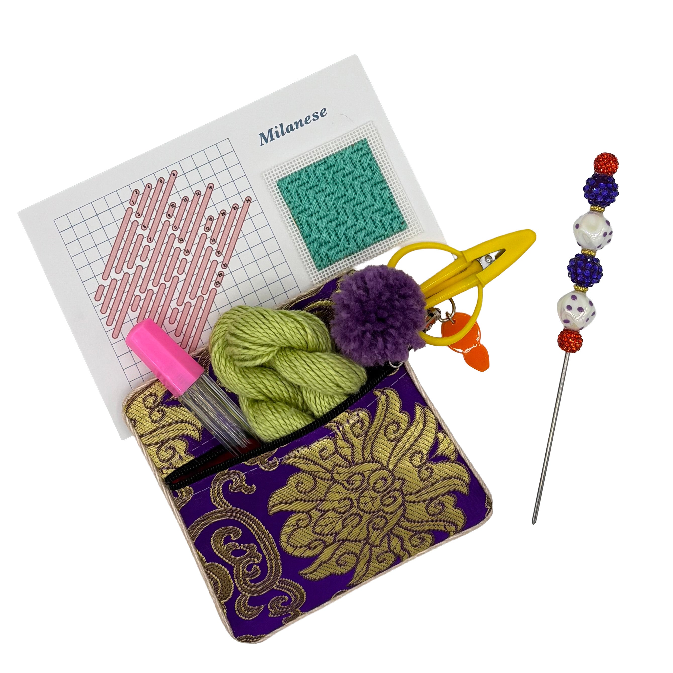 Purple Stitching Sidekick