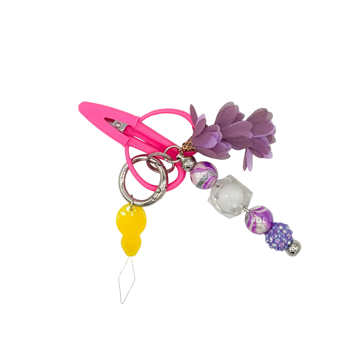 Pink & Purple Scissors Fob
